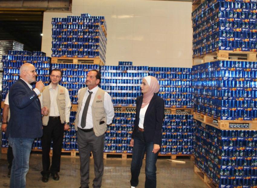 الكايد يزور عددا من الشركات الصناعية في المنطقة الحرة بالزرقاء