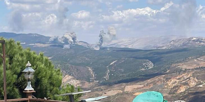 لبنان.. استشهاد 3 أشخاص بغارات العدو الإسرائيلي على برج القلاوية ومشغرة