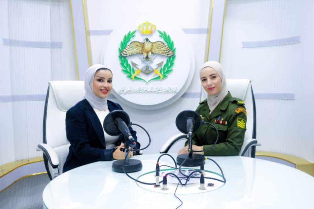 إذاعة الجيش العربي تستضيف الرقيب اول شاكرين بني مصطفى