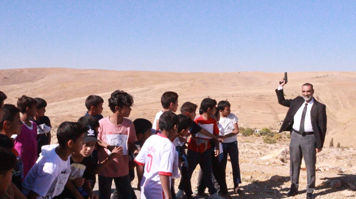 الشقيرات يطلق اشارة البدء لسباق الضاحية