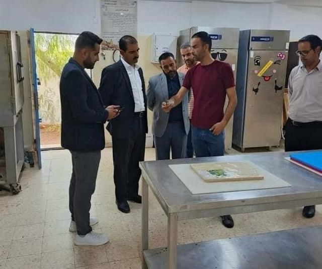 السكارنة يتفقد الانضباط المدرسي بالاضافه إلى برنامج BTEC التقني والمهني