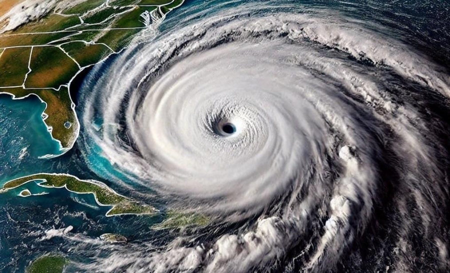 الأرصاد الأردنية تكشف عن اخر التطورات التي تخص الاعصار ميلتون المدمر