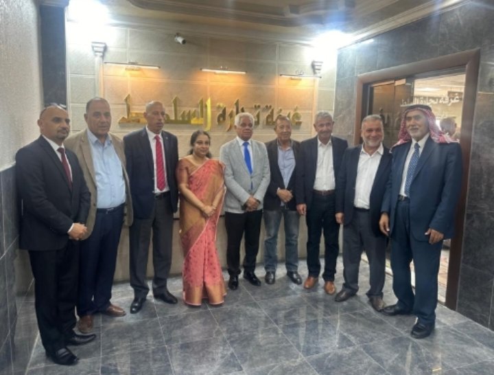 تجارة السلط وسفارة سريلانكا تبحثان تعزيز التعاون الاستثماري