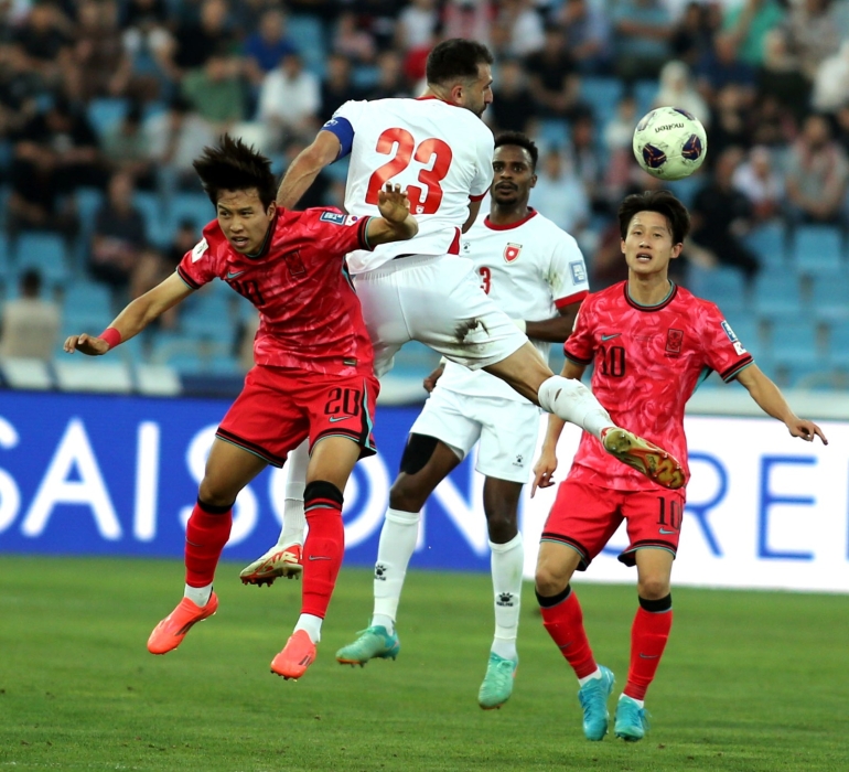 National team loses to South Korea in World Cup qualification match