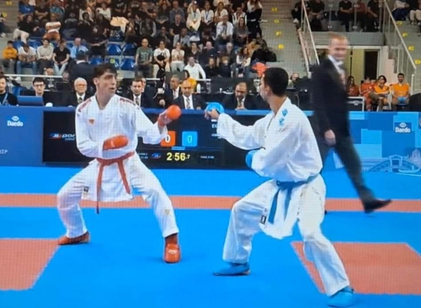 ميدالية فضية ثانية للأردن ببطولة العالم للكراتيه