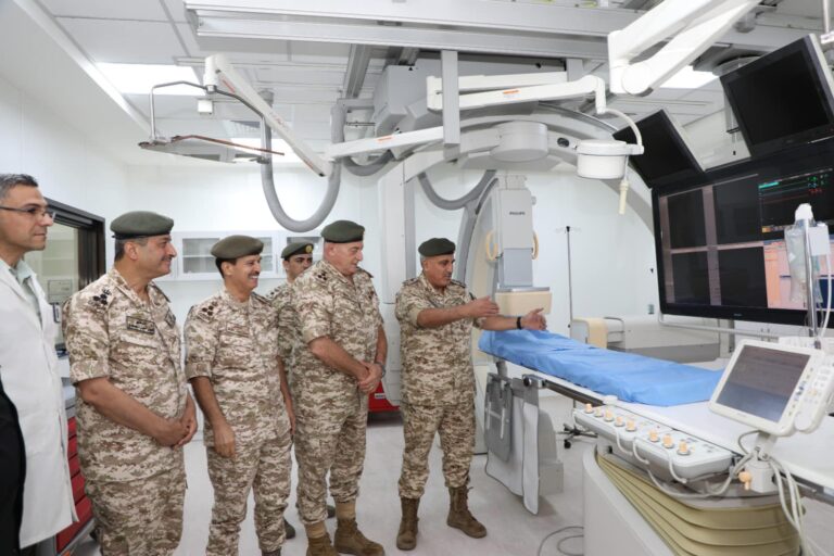 افتتاح غرفة قسطرة في مركز الملكة علياء لامراض وجراحة القلب