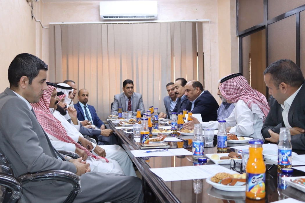 الشرفات يلتقي مجلس التطوير التربوي في تربية البادية الشمالية الغربية