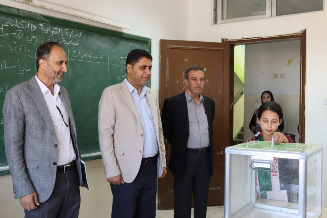 طلبة البادية الشمالية الغربية ينتخبون برلمانهم