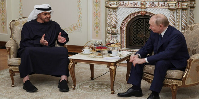 Putin to the UAE President: The situation in the Middle East is very complicated