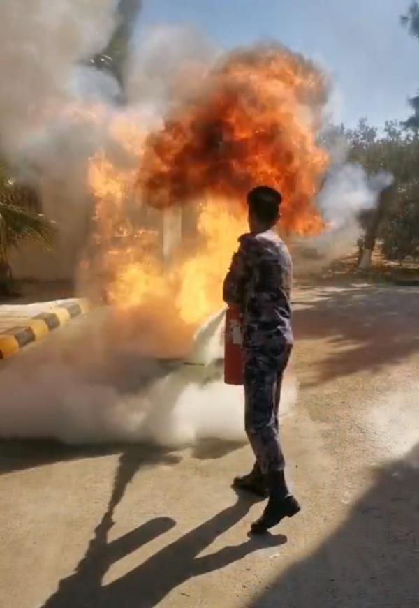 شرطة المفرق تعقد دورات تدريبية لرفع كفاءة مرتباتها