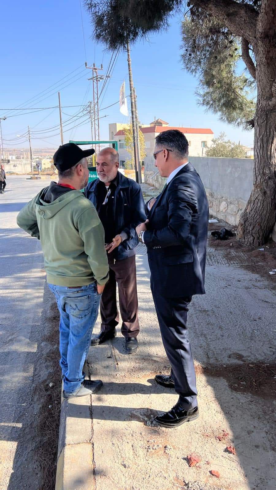 رئيس مجلس الخدمات المشتركة لمحافظة البقور  يتفقد سير العمل ضمن جولة تفقدية