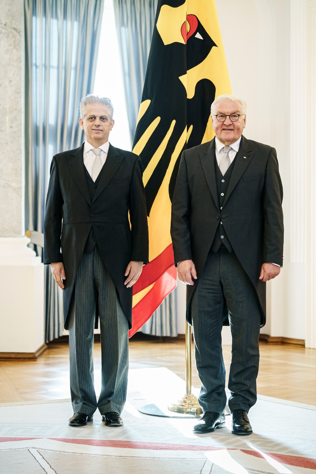 Jordan’s Ambassador Presents Credentials to German President