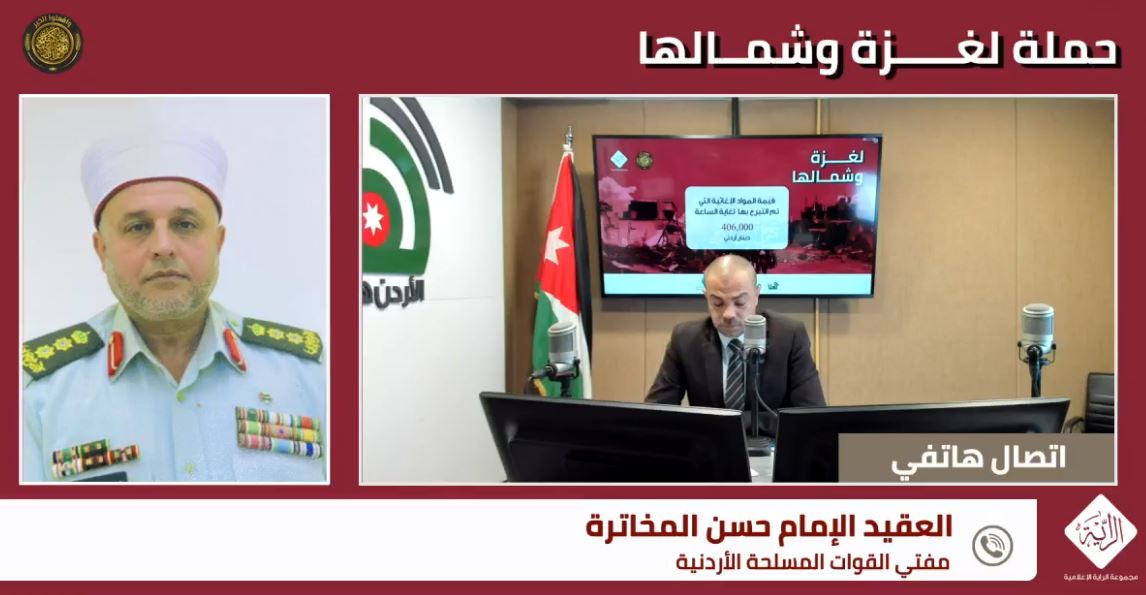 مفتي القوات المسلحة: أفضل أوجه الانفاق ما ينفق إلى أهلنا في غزة