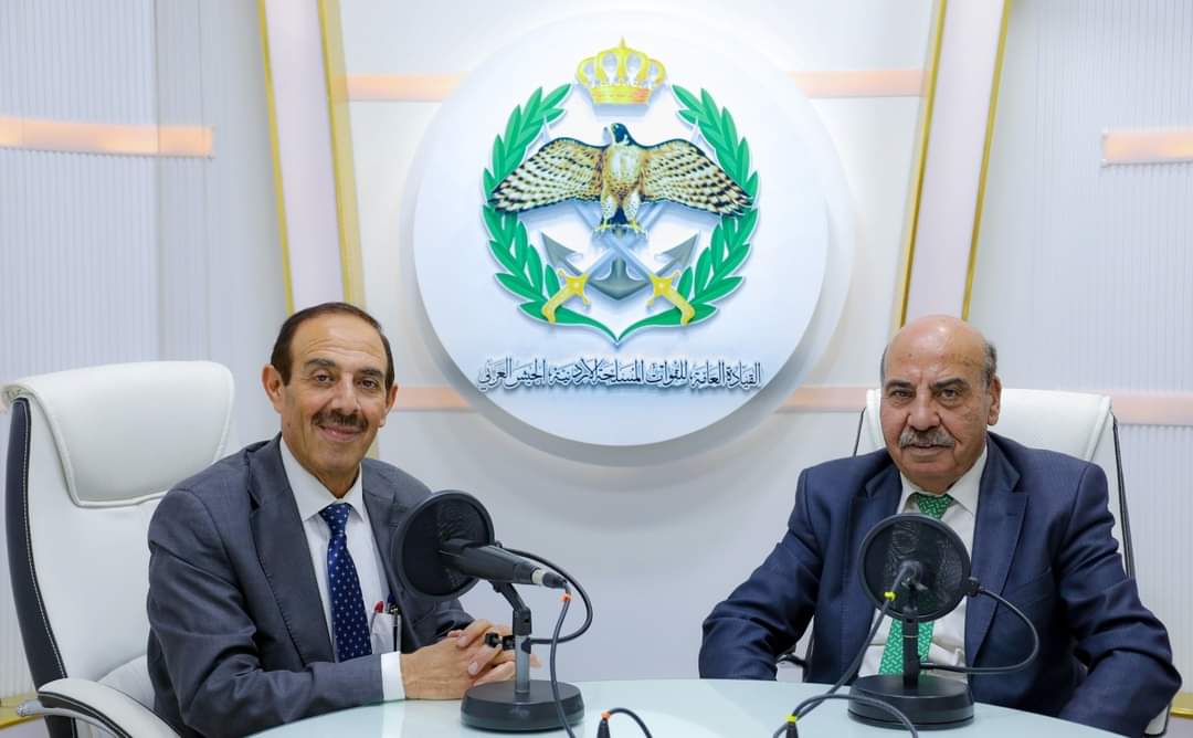 العقيد الركن المتقاعد د. ضامن عقله الإبراهيم ضيف برنامج مع المتقاعدين العسكريين يوم امس