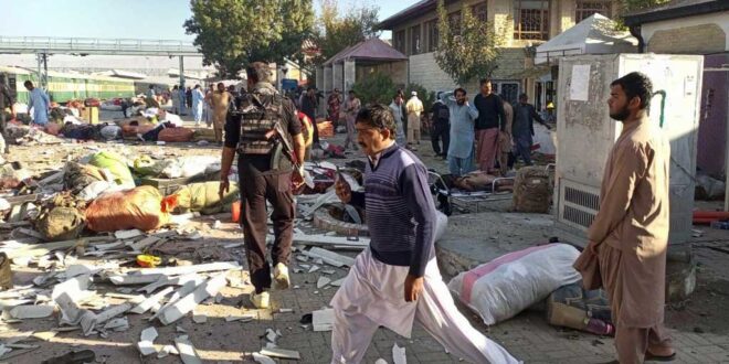 Pakistan: At least 22 killed#44; over 40 injured in blast at Quetta railway station in Balochistan