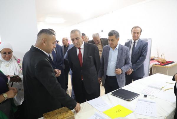 الرواشدة يفتتح مركز الفنون في مادبا