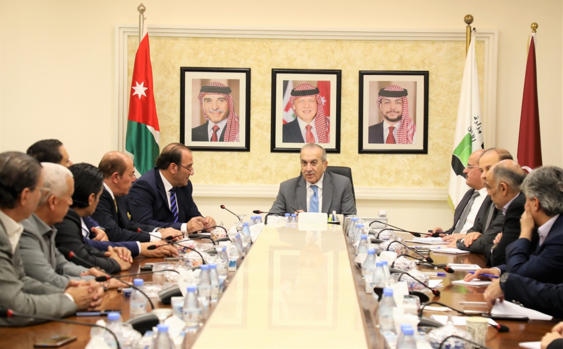 أبو السمن يستقبل مجلس نقابة المقاولين الأردنيين...صور