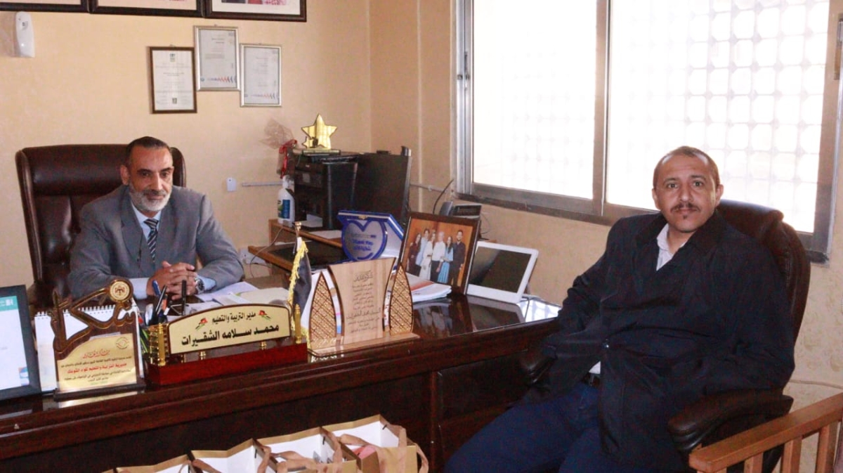 الشقيرات يكرم المدرسة الفائزة بمبادرة سنبلة