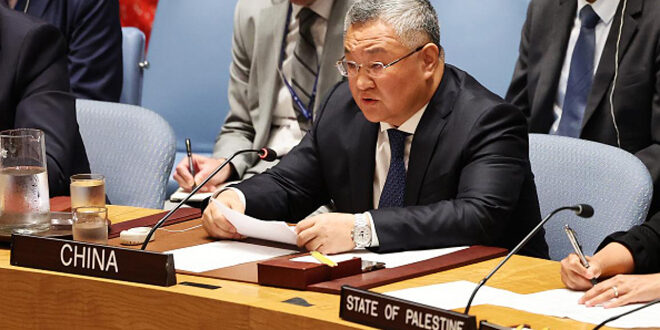 China calls on Israeli occupation to lift restrictions on humanitarian aid access to Gaza