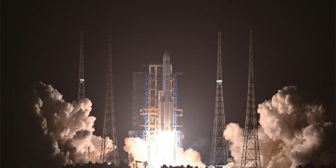 China launches oceansalinity detection satellite