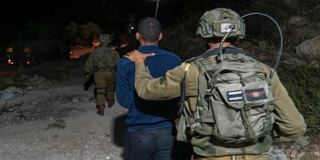 Israeli occupation arrests 7 Palestinians in the West Bank and 1948 occupied territories