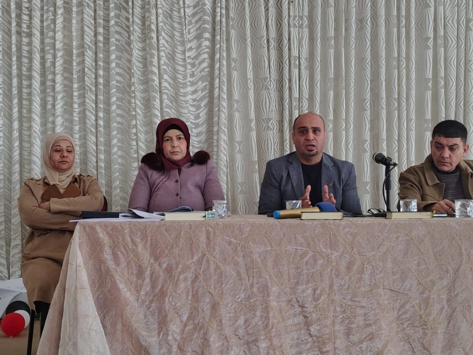 النعيمات  يجتمع بالمراقبين في الثانوية العامة الامتحان  التكميلي  ٢٠٢٤