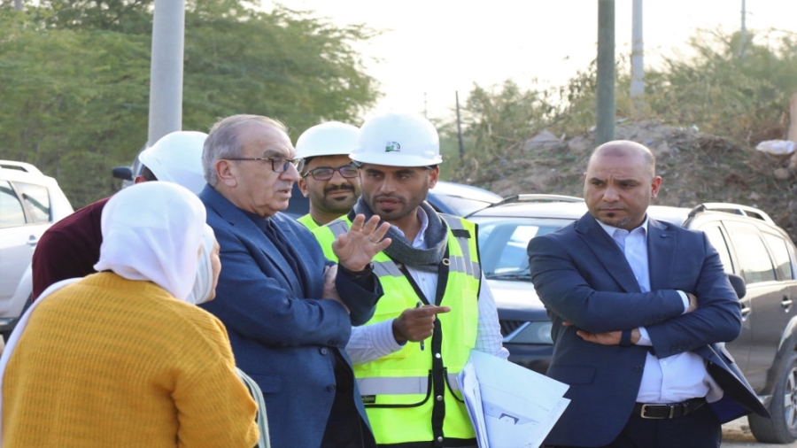 وزير الأشغال يوجه لتكثيف الأعمال في مشروع مستشفى الأميرة إيمان بالبلقاء