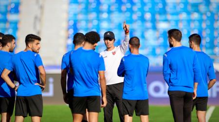 انطلاق تدريبات المنتخب استعدادا لمباراتي فلسطين وكوريا