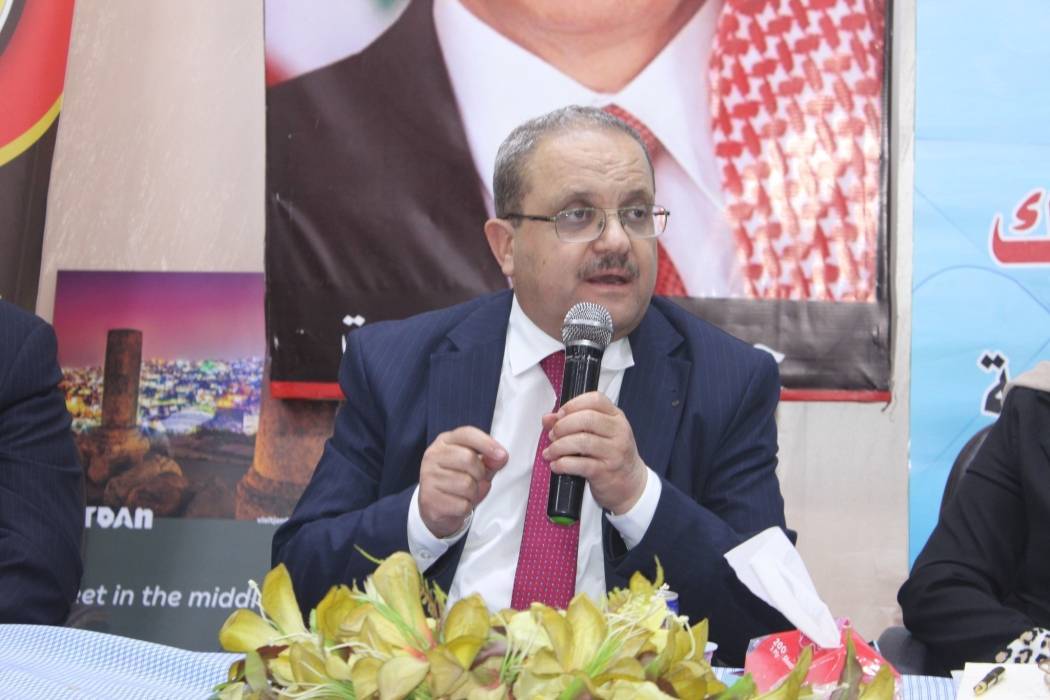 ندوة عن دور الهاشميين والدولة الأردنية في تعزيز صمود الأهل في فلسطين برعاية عبيدات في لواء بني كنانة