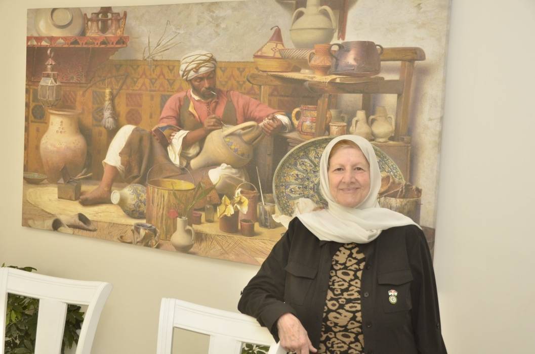 بيت العطاء والتاريخ: منزل الفاضلة فايزة الزعبي  أم الرائد ، أيقونة العمل التطوعي في إربد