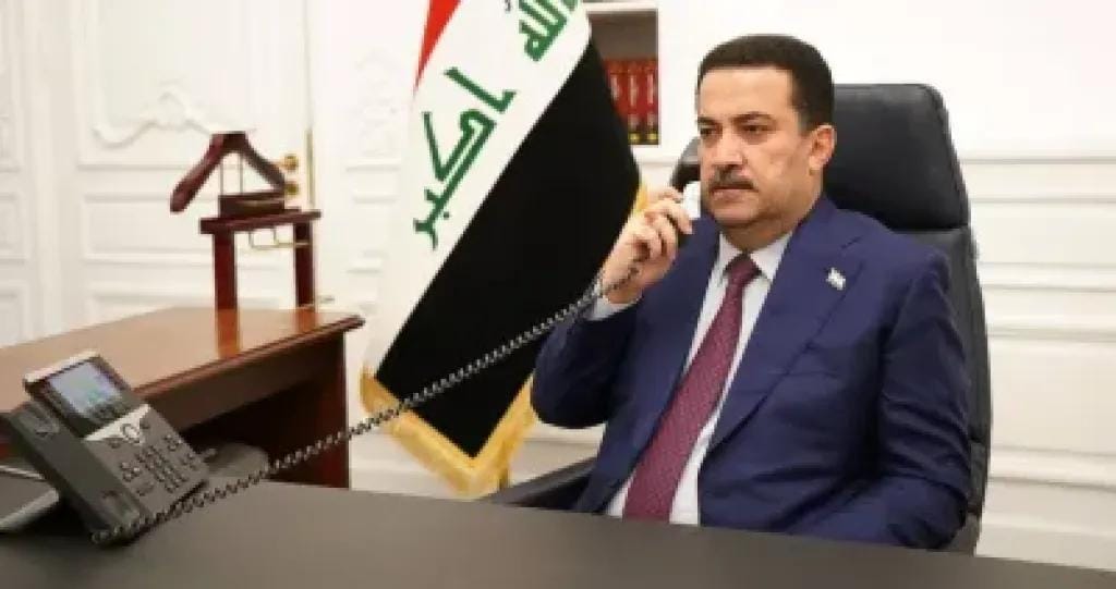 صفحة جديدة.. تفاصيل الاتصال الهاتفي بين رئيس الوزراء العراقي والرئيس السوري