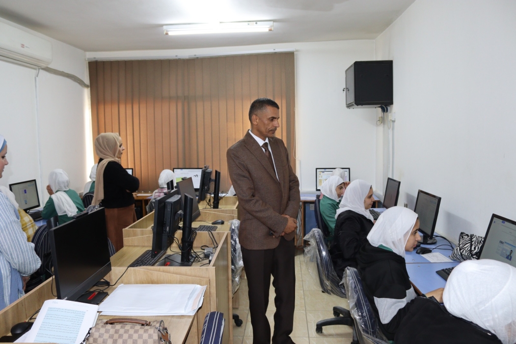 المساعيد يتفقد سير الاختبار الدولي “بيزا في تربية البادية الشمالية الغربية