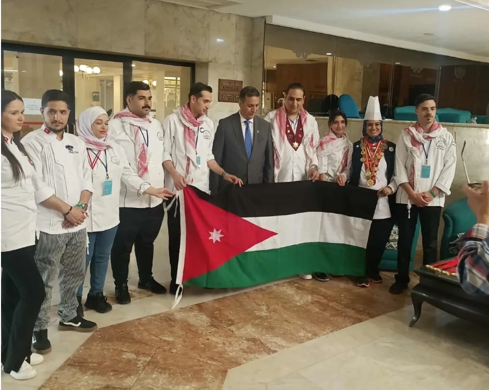 مهرجان نيلسون مانديلا .. طهاة الاردن يحصلون على كأس الفرق للاكلات التراثية والمركز الاول عن اكلات انترناشونال