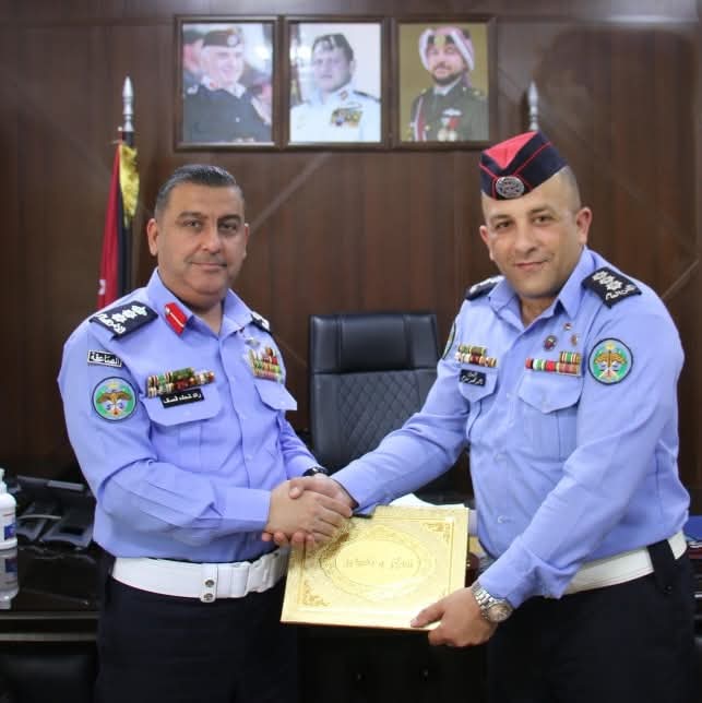 تكريم متميز في المعهد المروري الأردني تقديرًا للإنجازات الأمنية والتدريبية  صور