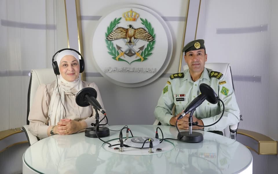 إذاعة الجيش العربي تستضيف قائد كتيبة المشير حابس المجالي