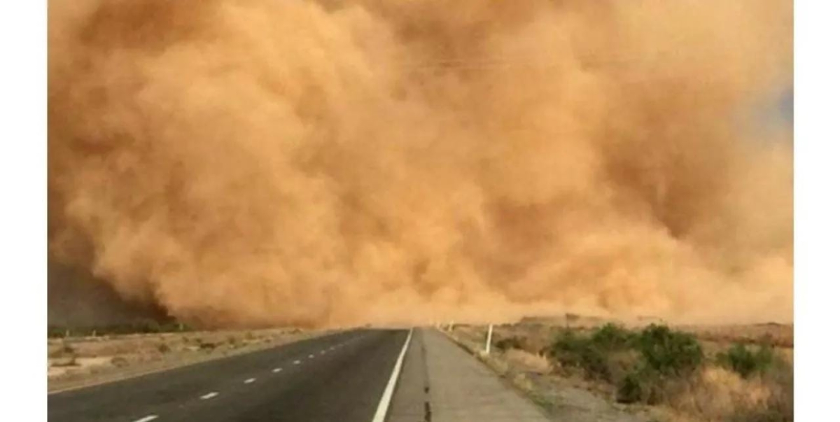 مديرية الأمن العام تحذر من الأجواء المغبرة نتيجة المنخفض الخماسيني.