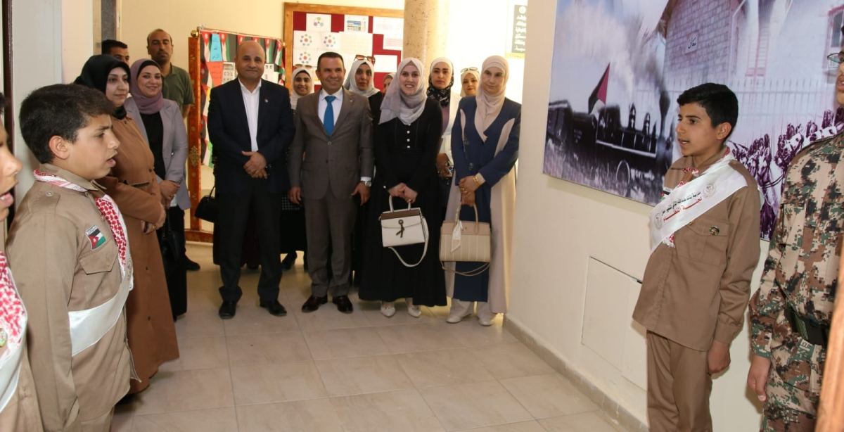الحباشنة يتابع الحفل التكريمي من جامعة مؤته لمدارس تربية معان