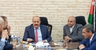المحافظ العتوم يترأس اجتماع تنسيقي في مياه اليرموك لإيجاد الحلول اللازمة للتزويد المائي في محافظات الشمال