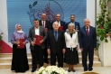 الأمير الحسن يكرم الفائزين بجائزة الحسن بن طلال للتميز العلمي.