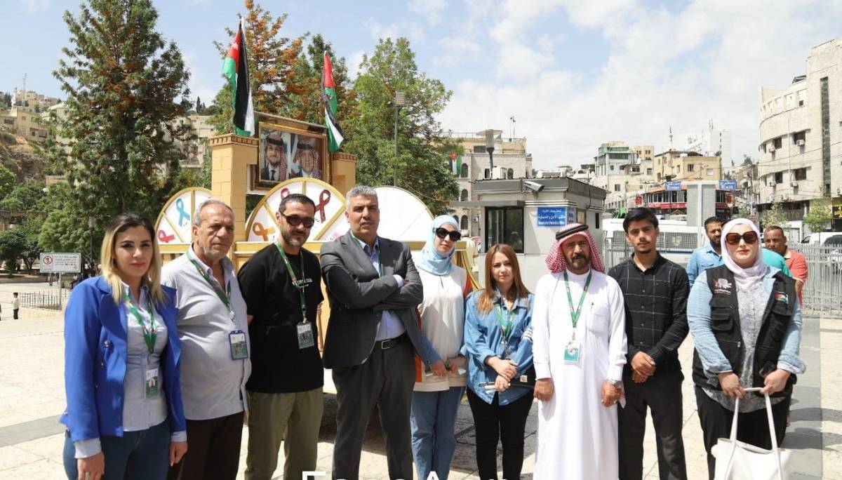 رسالة وفاء وولاء بطول ألف متر: مبادرة سورية أردنية تجوب المملكة احتفاءً بمواقف جلالة الملك وولي عهده الامين