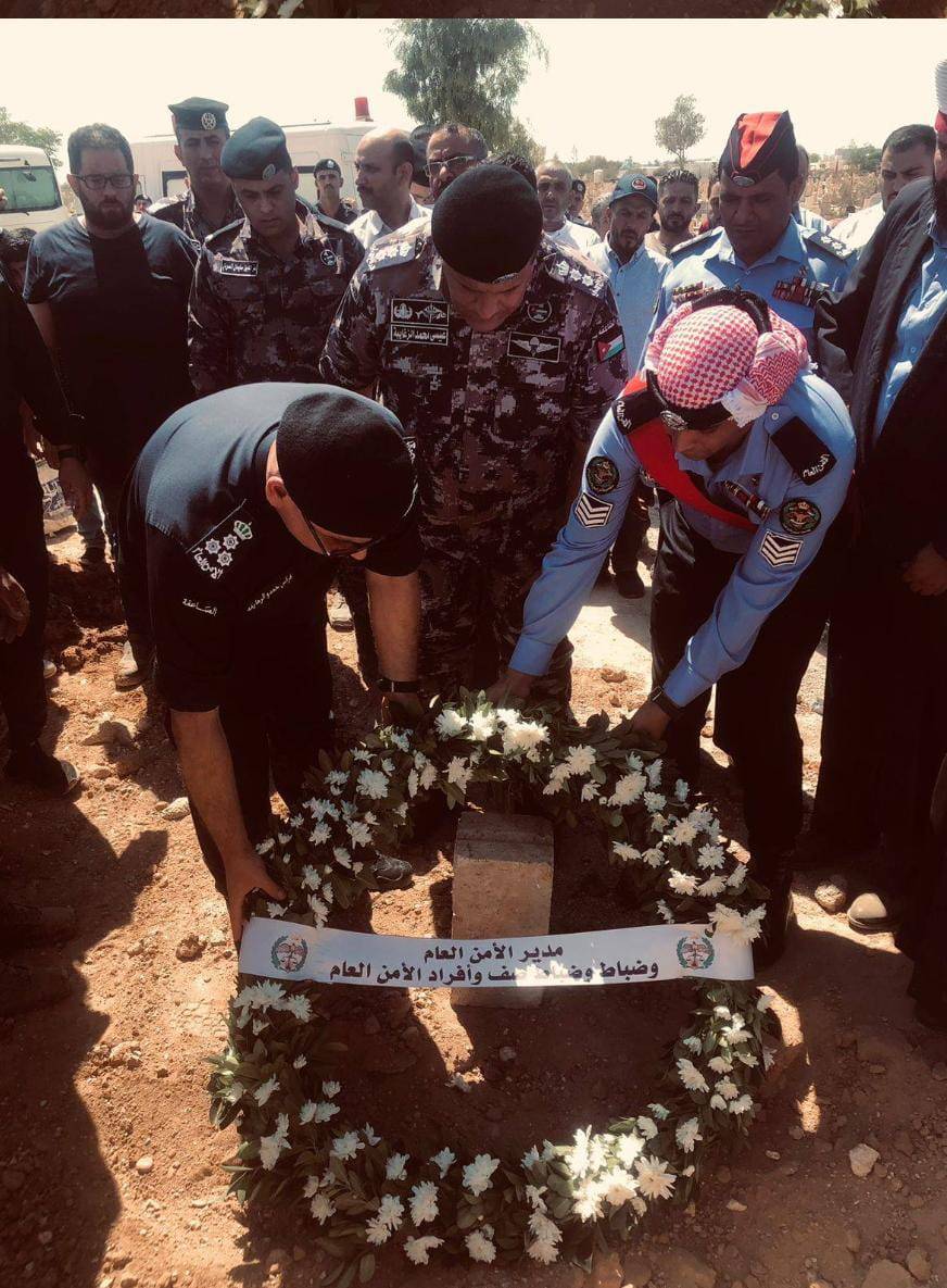 اللواء المعايطة ينعى 3 من مرتبات الأمن العام ...  أسماء 