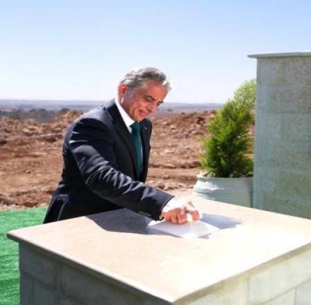 حسان في جرش ويضع حجر الأساس لمشروع تنموي سياحي بيئي