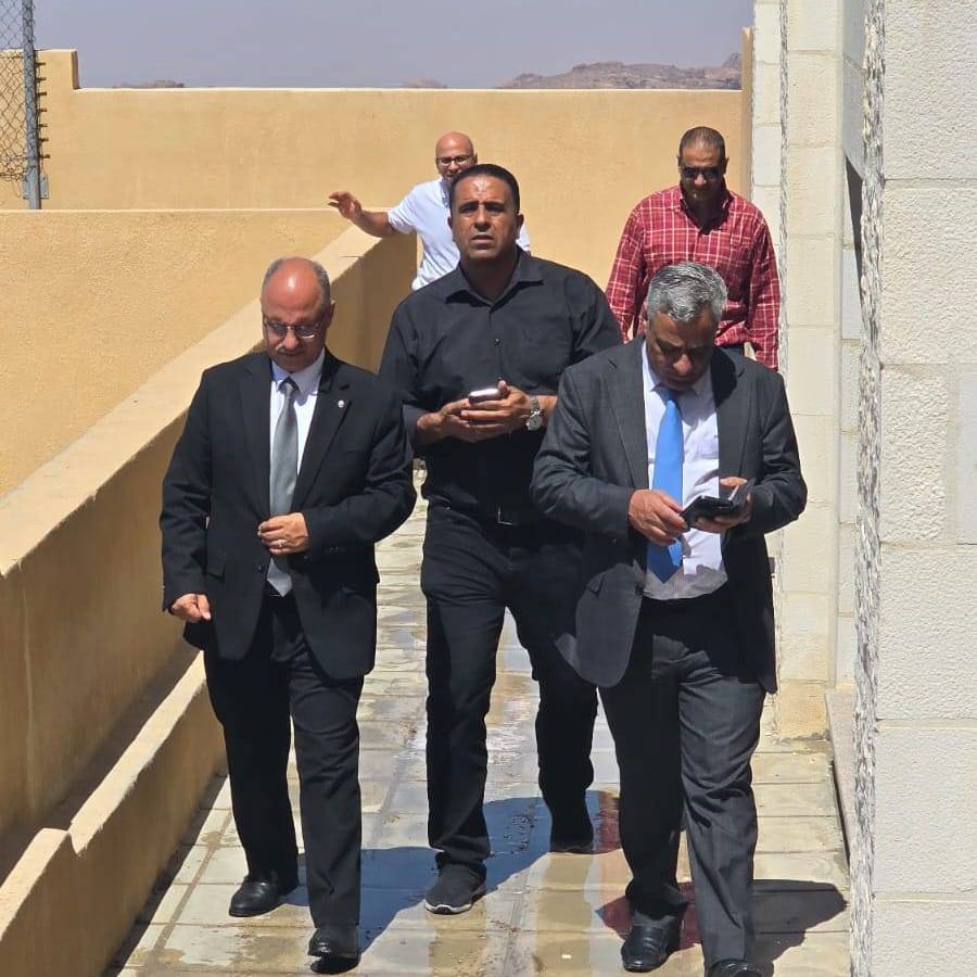 السفاسفة يتابع استقبال طلبة التعليم المهني BTEC في يومهم الاول في مدارس لواء البترا