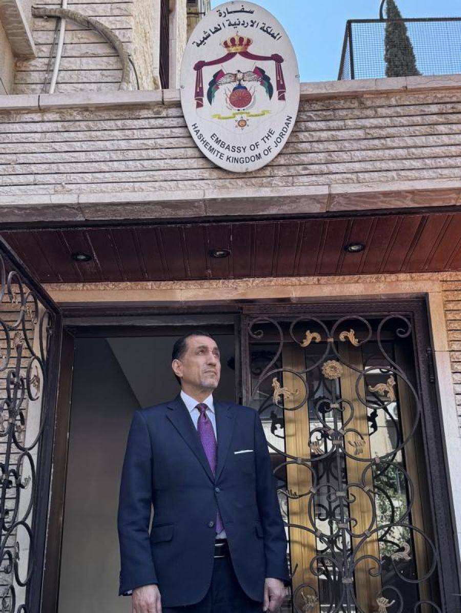 القضاة يباشر عمله سفيرا للأردن في سوريا