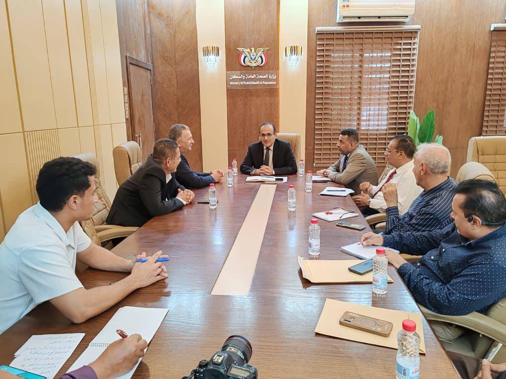 EMPHNET Delegation Meets Yemen’s Minister of Public Health and Population to Discuss Strengthening Cooperation