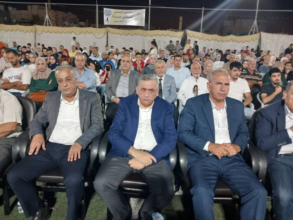 حرثا تحتفي بطلاب الثانوية العامة في حفل تكريمي مميز برعاية رئيس الجامعة الأردنية