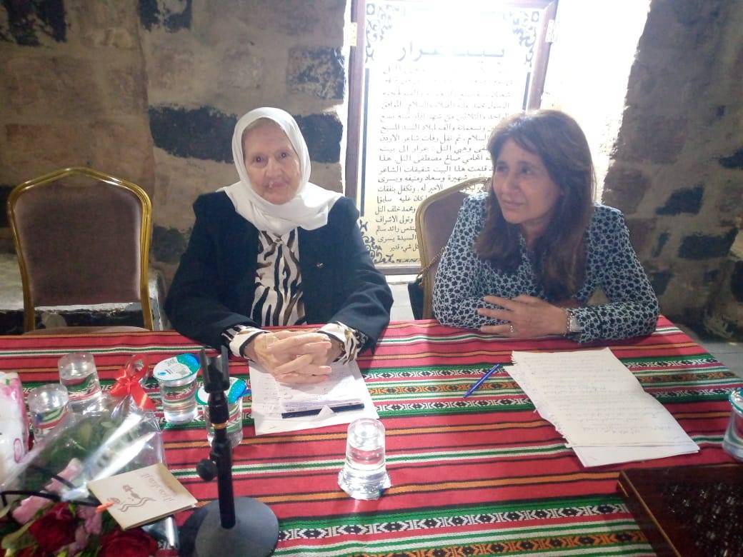 في بيت عرار.. جمعية سيدات أربيلا تحتفي برائدة العمل التطوعي فايزة الزعبي