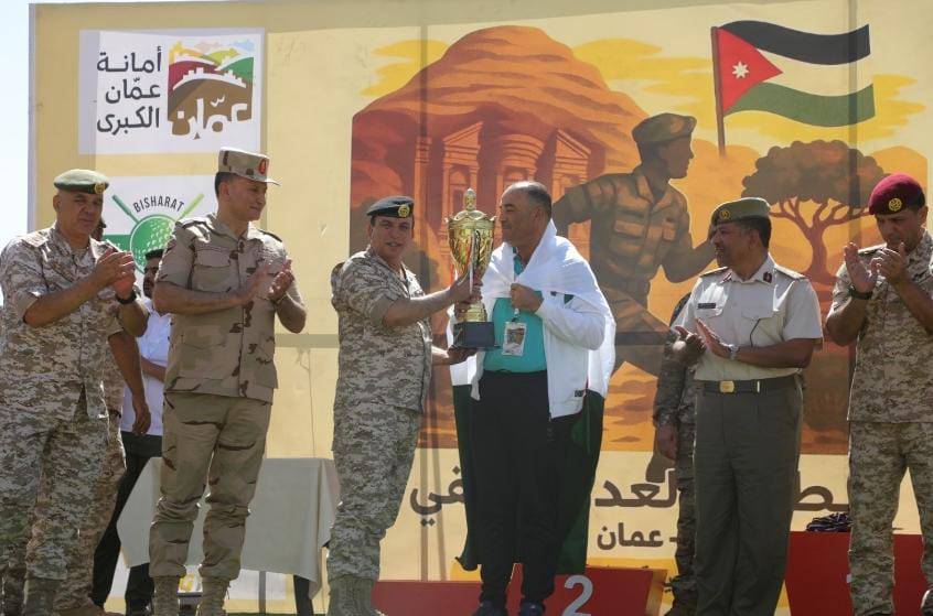اختتام البطولة العربية العسكرية العدو الريفي في المملكة الأردنية الهاشمية...صور