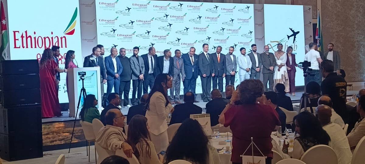 احتفال بمرور 3 سنوات على تدشين رحلات الخطوط الجوية الإثيوبية من عمان إلى أديس أباب