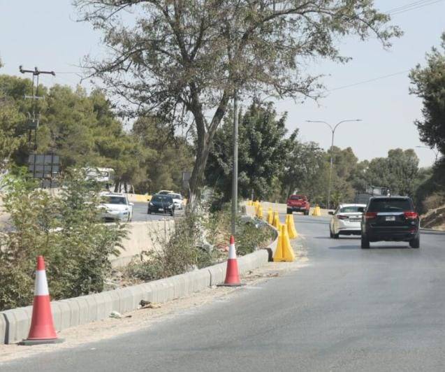 مشروع لإنشاء طريق خدمات جديد بين عمّان والسلط